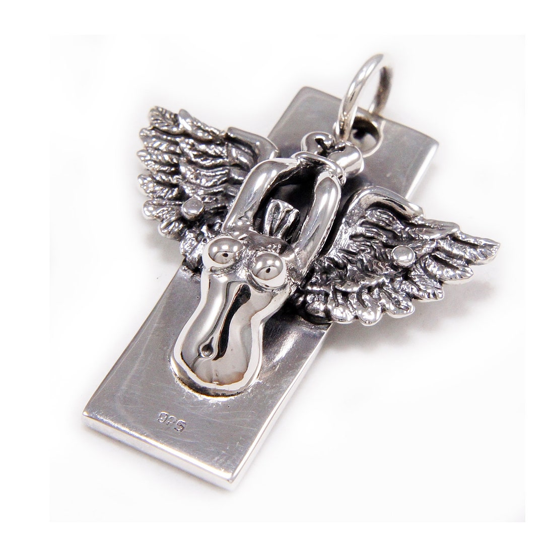 Sexy Angel 925 Sterling Silver Pendant/chained - Etsy