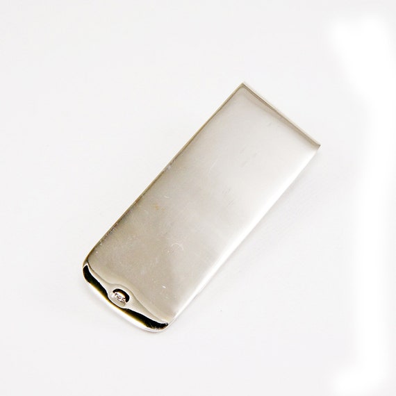Skull/925 Sterling Silver Money Clip/money Clip/graveyard