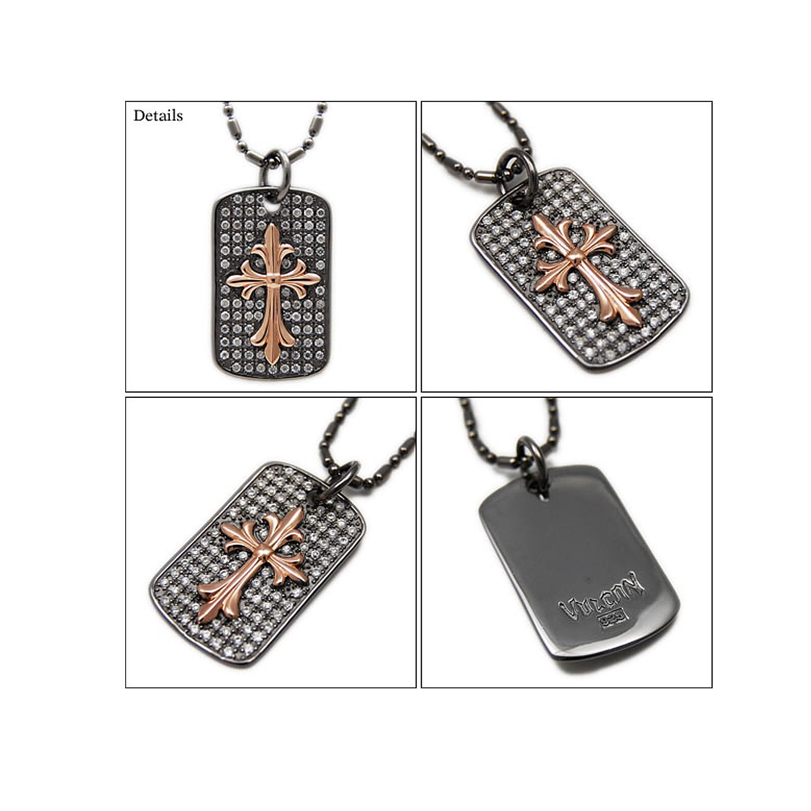 アクセサリー D&G cross dog tag leather necklace アクセサリー D&G cross dog tag leather necklace アクセサリー D&G