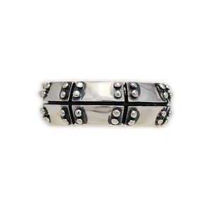 Rivet/stud/925 Sterling Silver Band Ring/rivet Ring/rivet Stud Ring ...