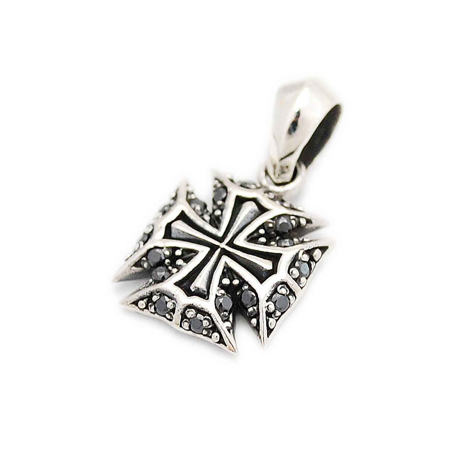 Cross/925 Sterling Silver Pendant/cross Charm/silver Cross Etsy