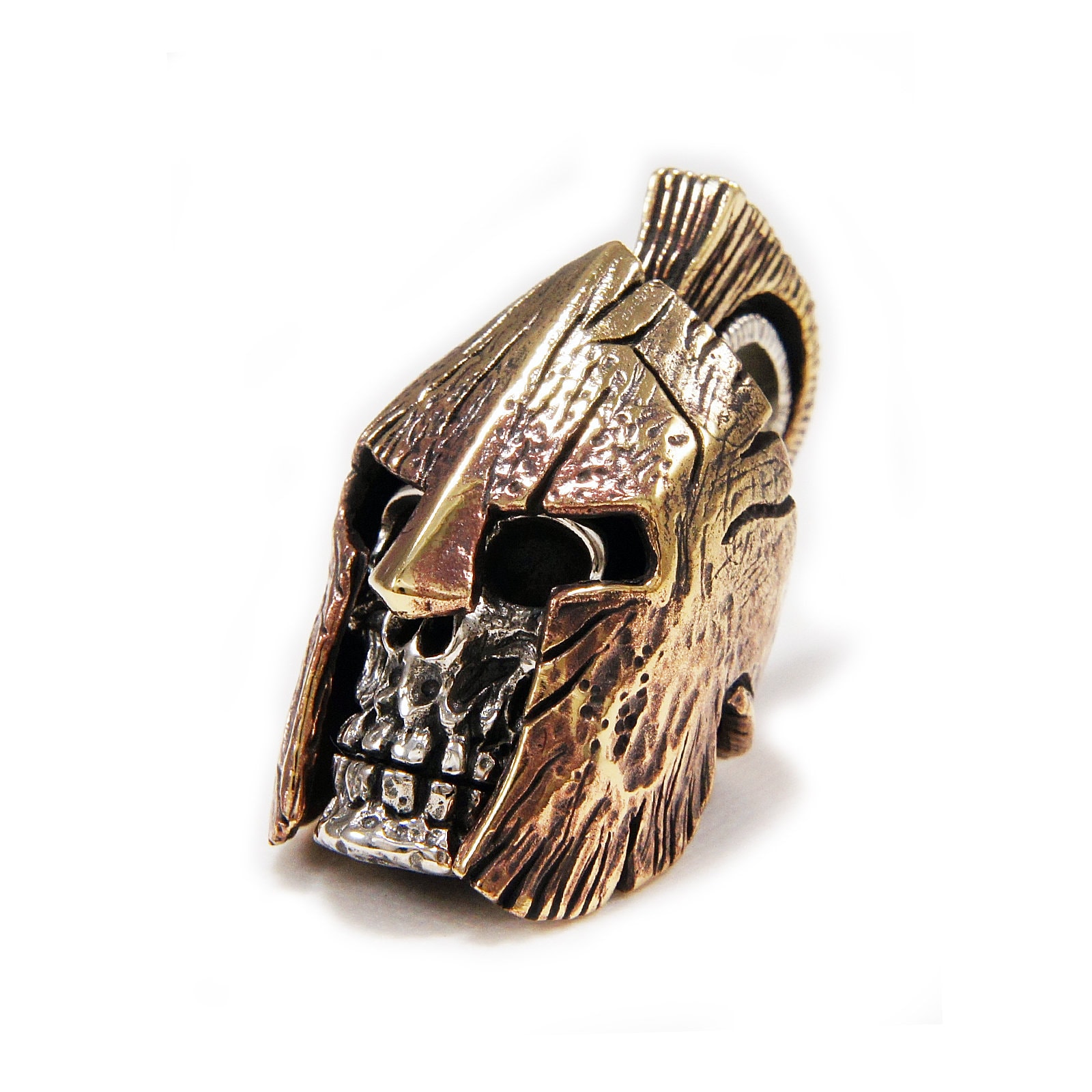 Ciondolo Teschio Con Polpo Argento 925 - Stile Gotico Biker Steampunk