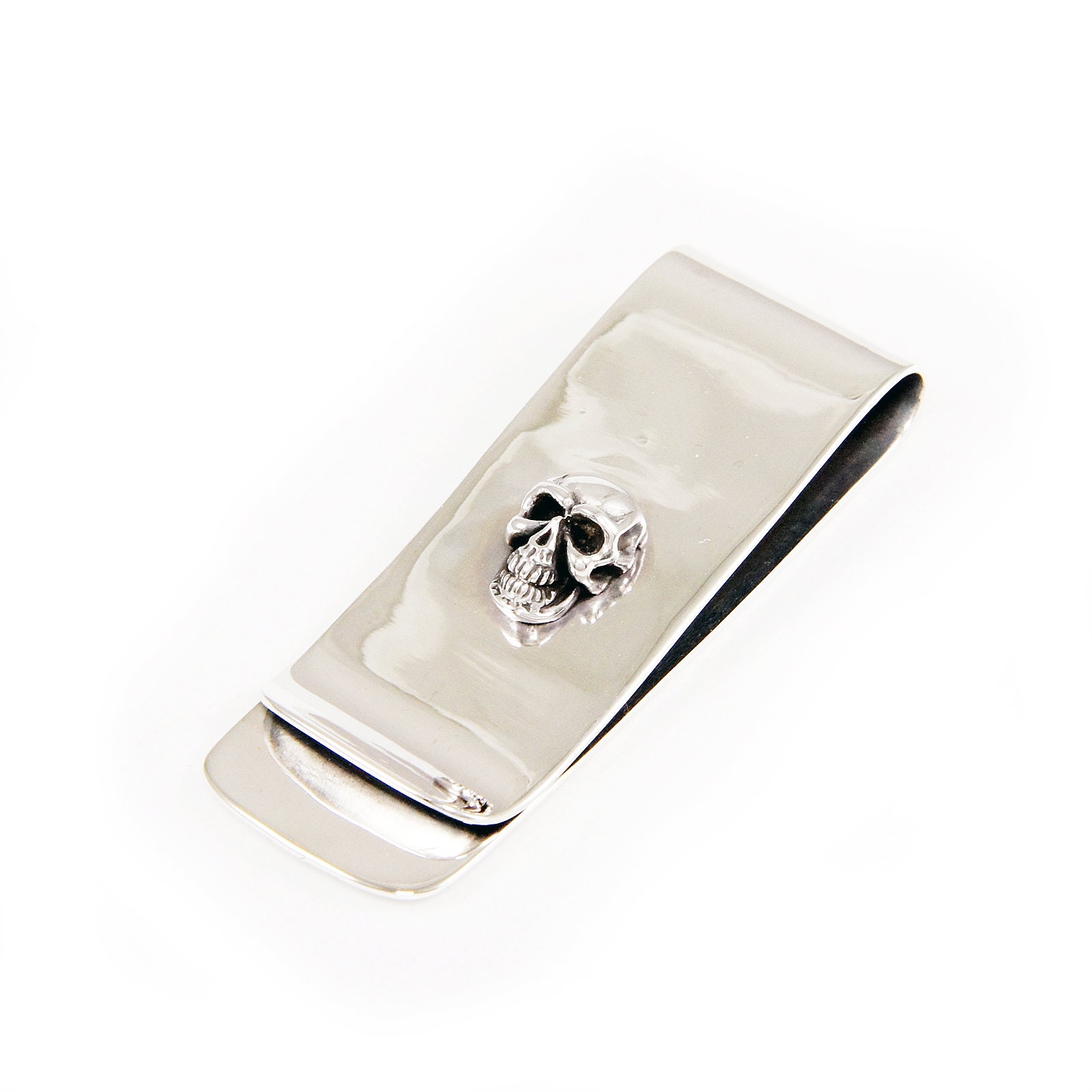Genuine 925 Sterling Silver Large Paper Clip Money Clip