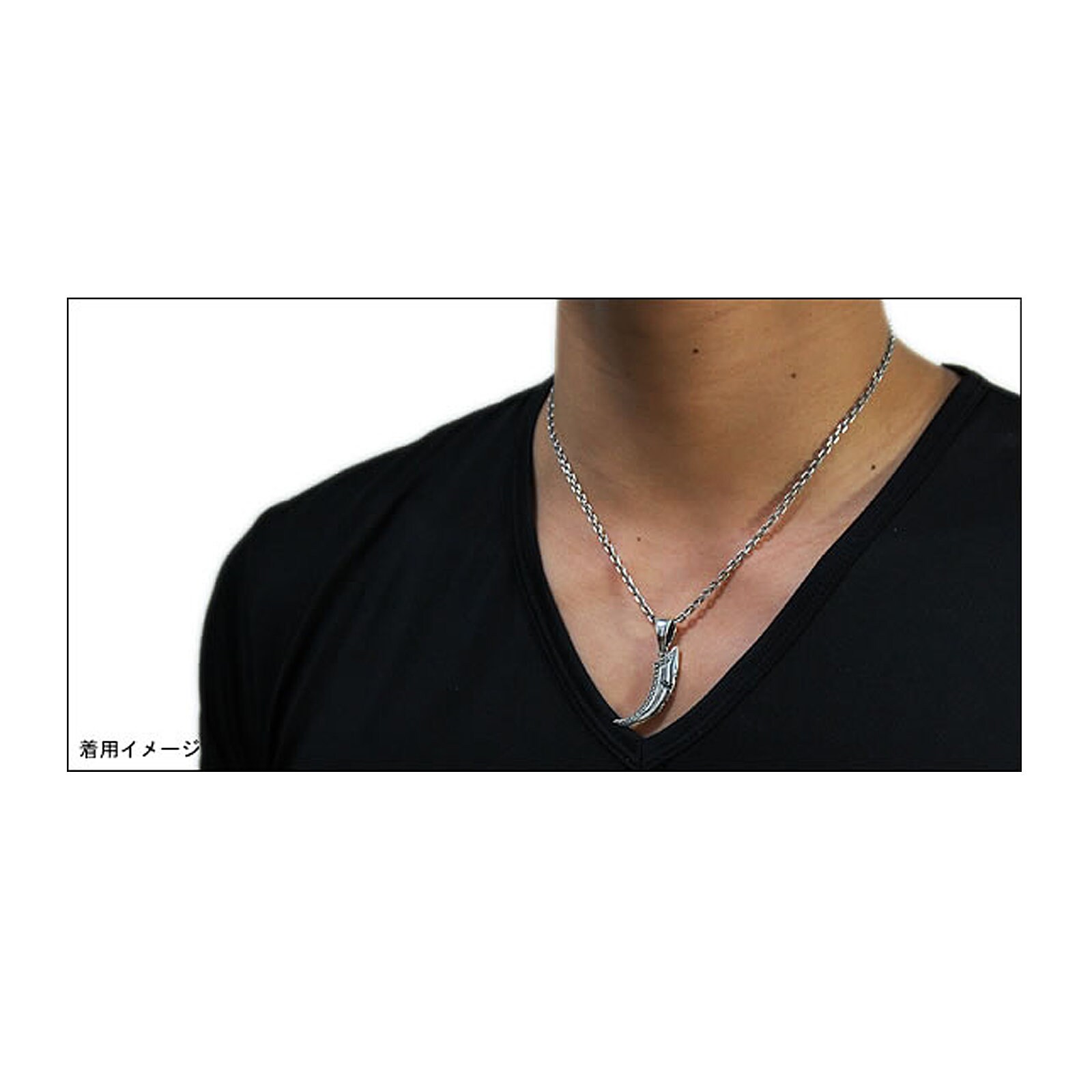 ☆ENGBROX☆ silver925 rossie ribbon cubic necklace EBNL24004 Italian Sterling Silver Mesh Bib Necklace. 18