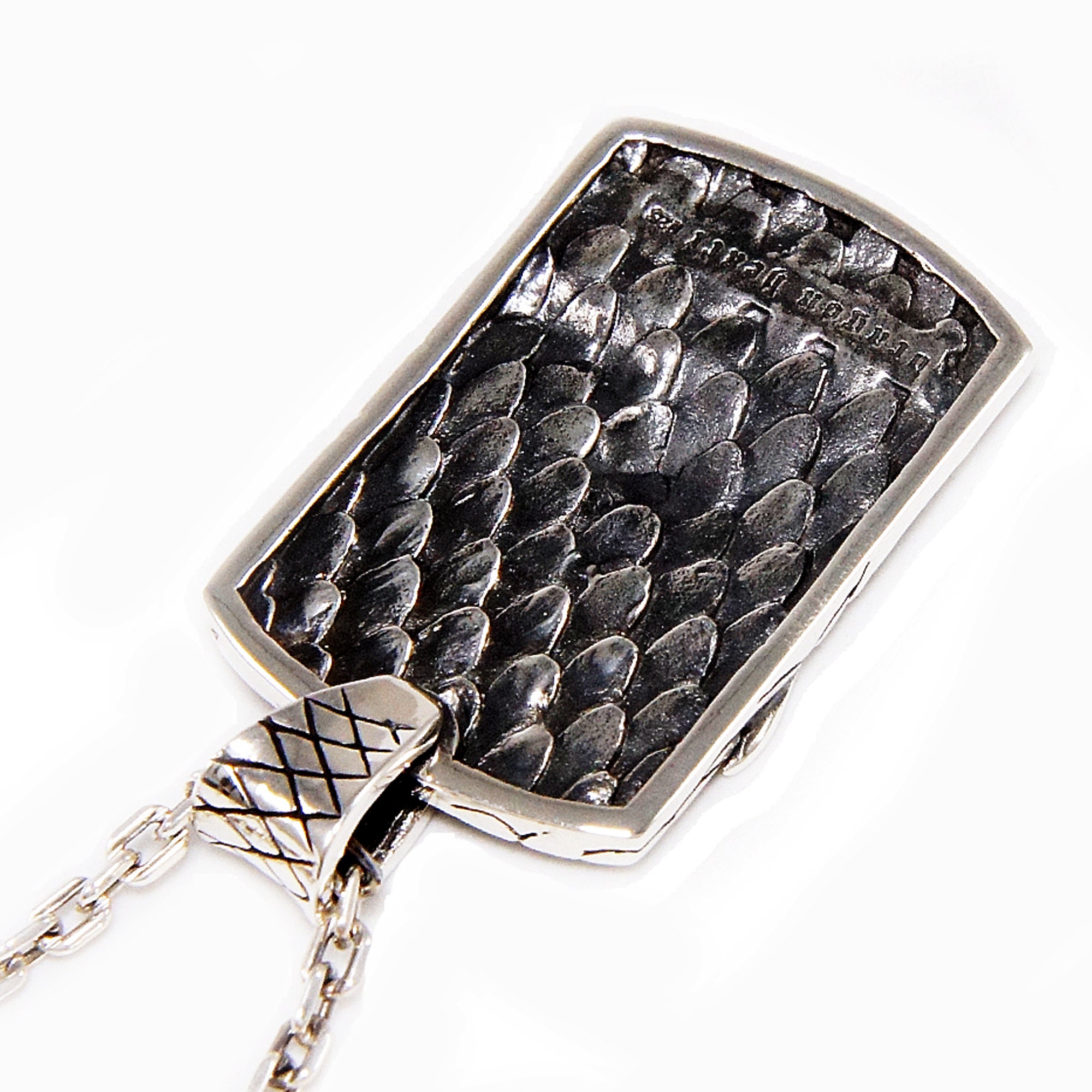 Scuba Diver/Ciondolo/Charm in argento sterling 925/Motociclista/Gotico/ Rockabilly/KH-012 - Italia