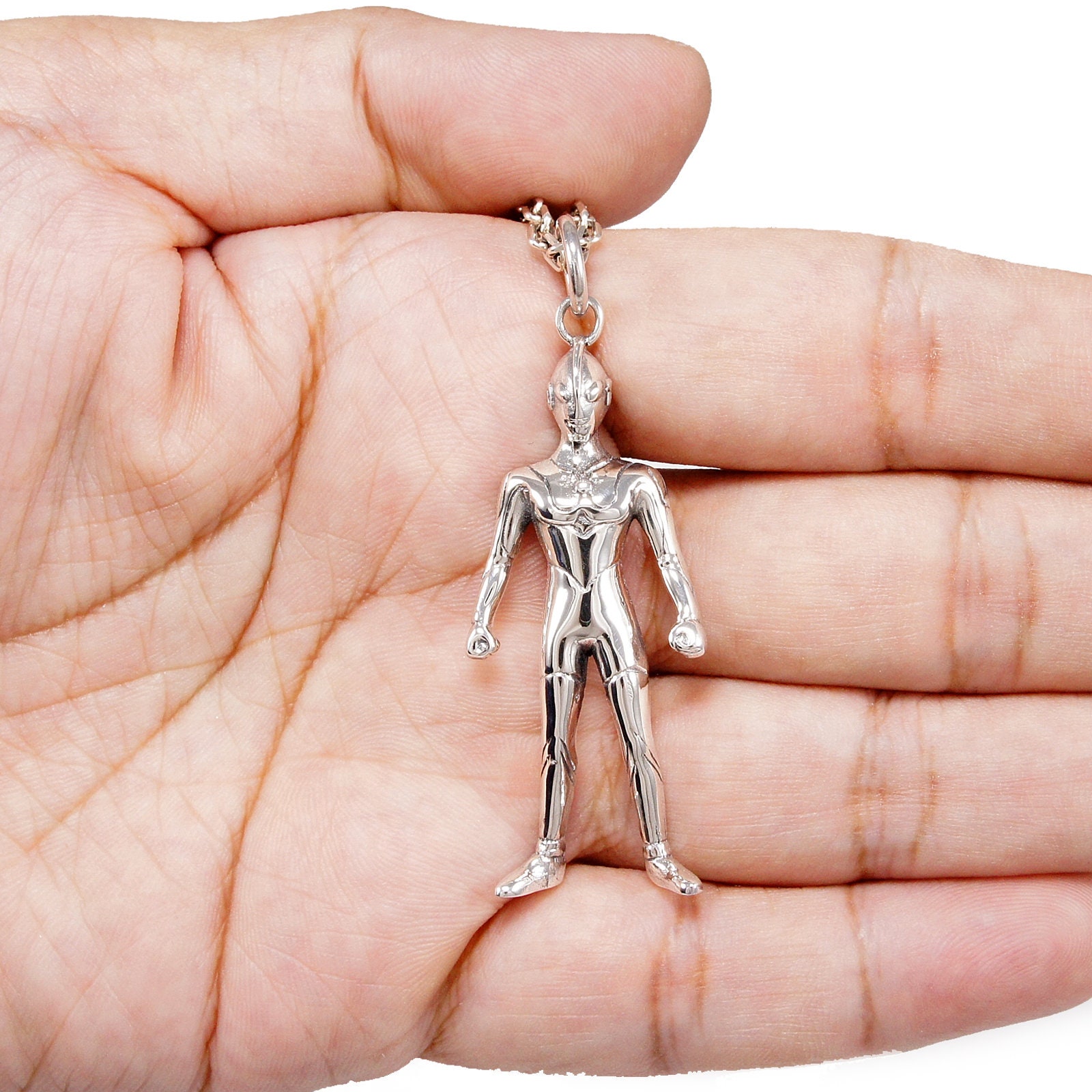 ウルトラマンペンダント　縁日　ヴィンテージ Ultraman/925 Sterling Silver Pendant/japanese Superhero