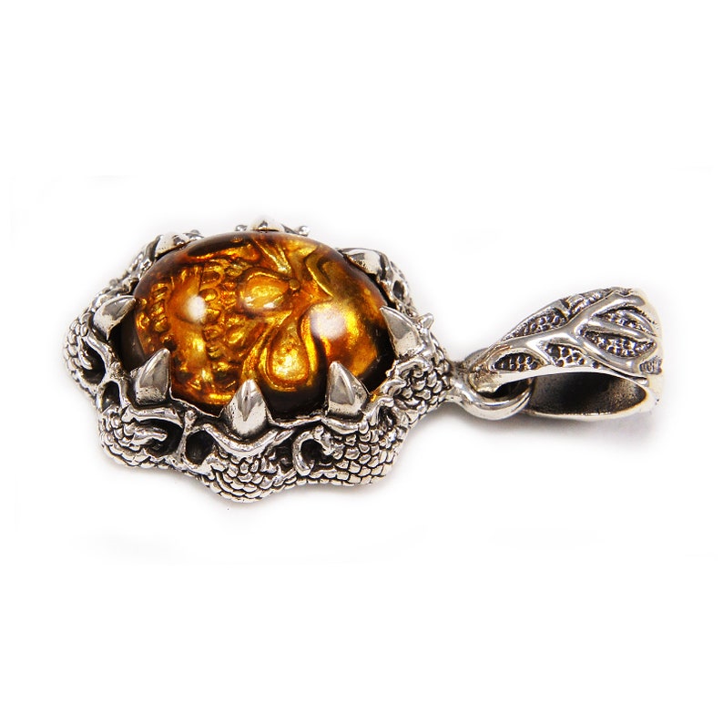 SkullClaws925 Sterling Silver PendantSilver Skull PendantSilver Claws PendantGothicBiker Jewelry NecklaceRockerMen/'sWomen/'s nd-015