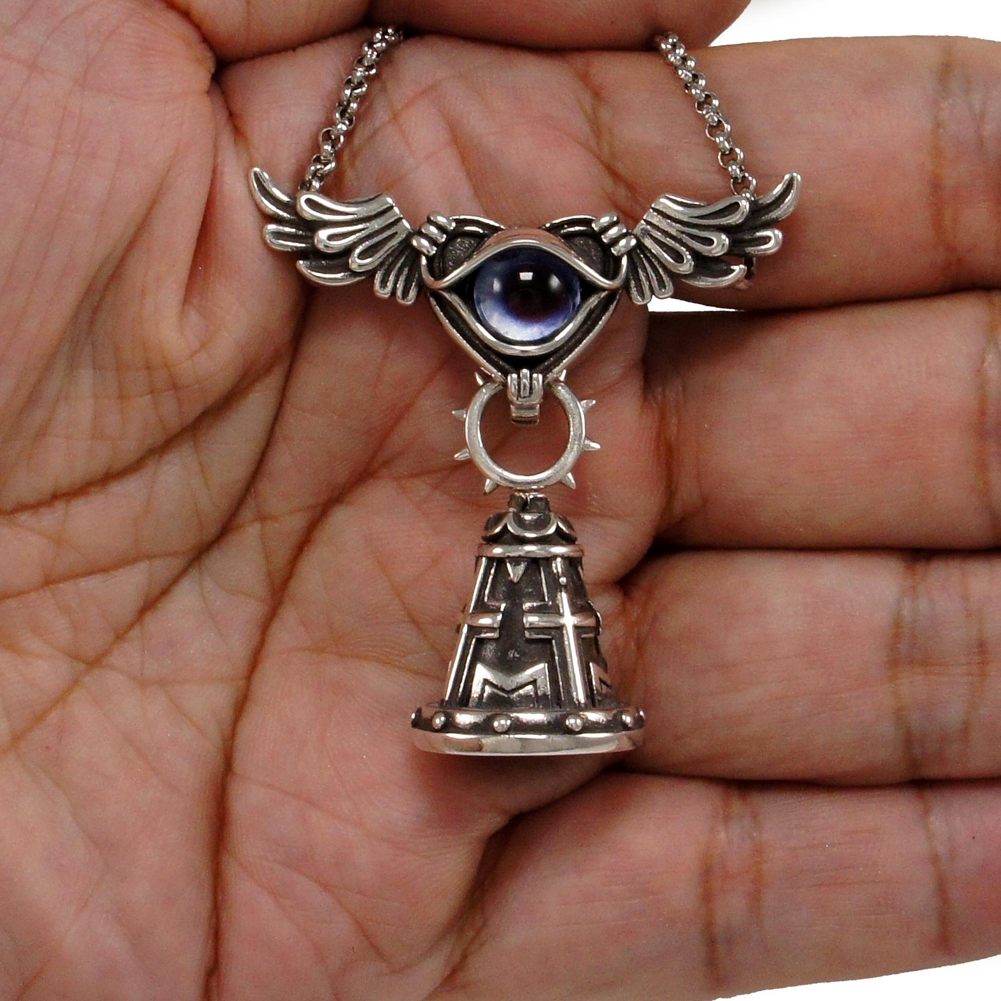 エンジェルアイ / 925 スターリングシルバーペンダント / チャーム