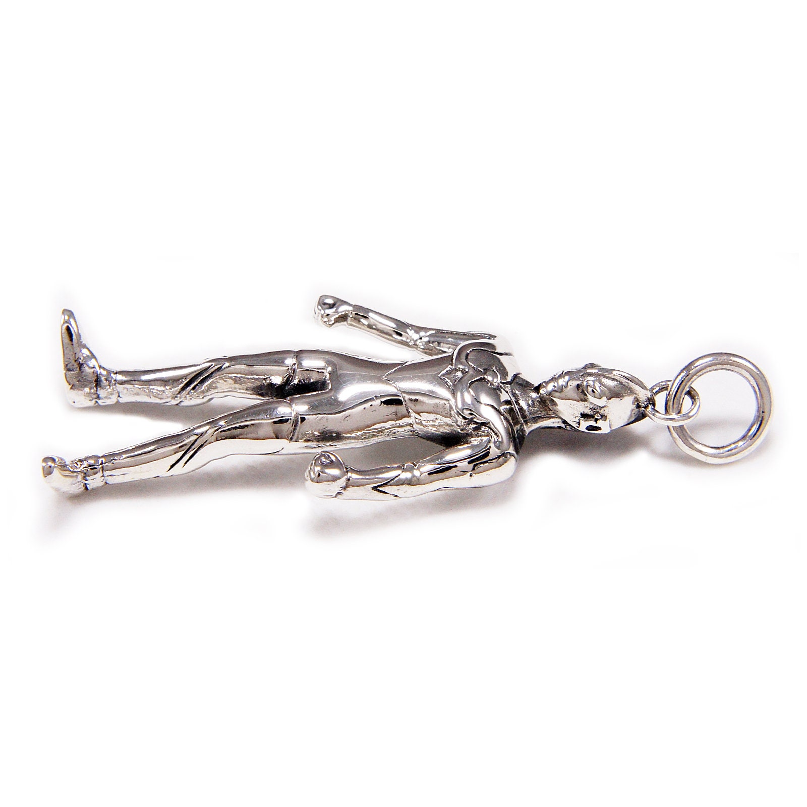 Ultraman/925 Sterling Silver Pendant/japanese Superhero