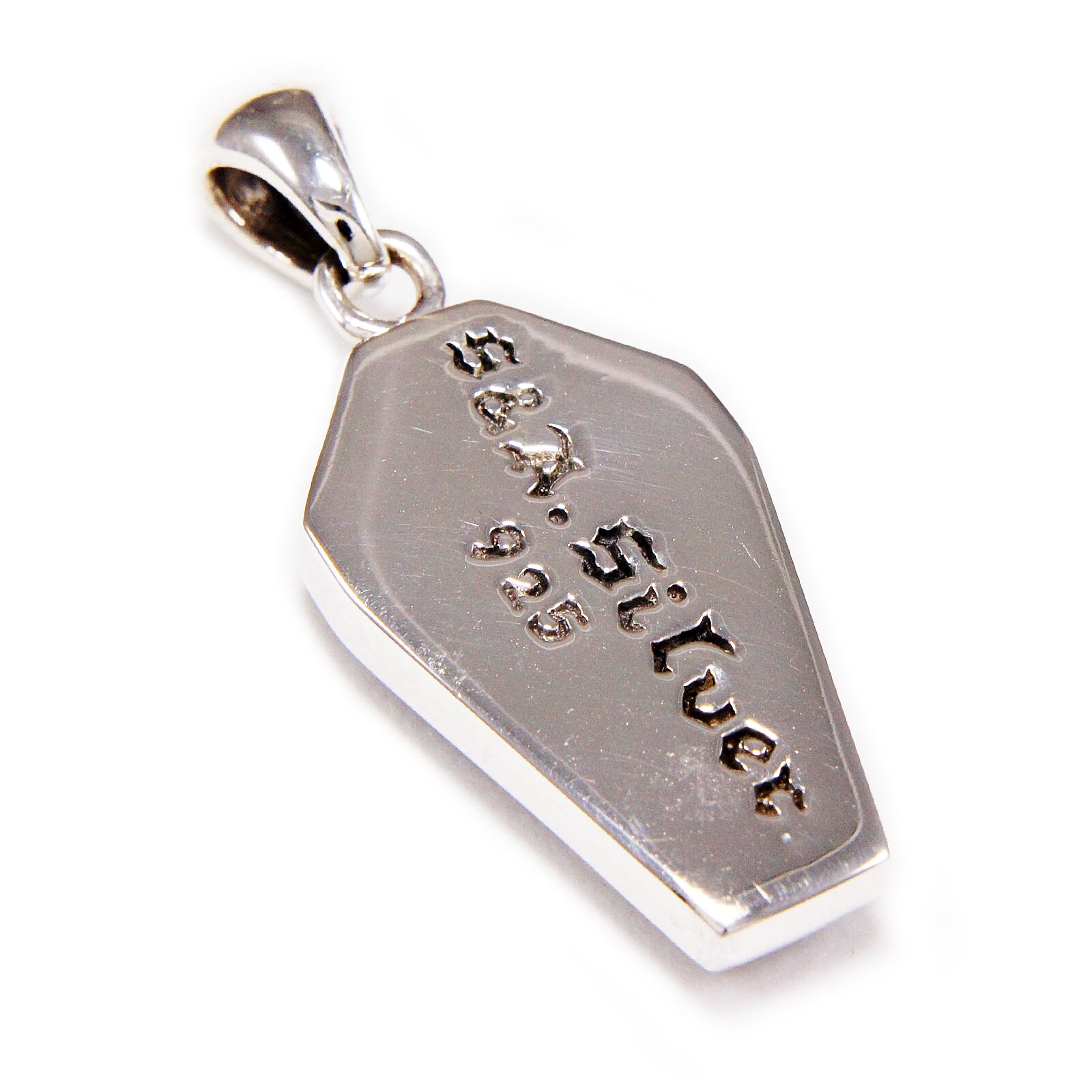 Ciondolo Croce Celtica In Argento 925 Per Uomo - Stile Biker Gotico EC-085
