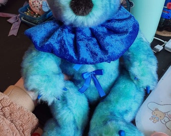 Blue Bear OOAK Plushie