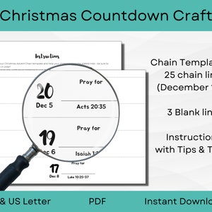 Christmas Christian Printable Advent Cards