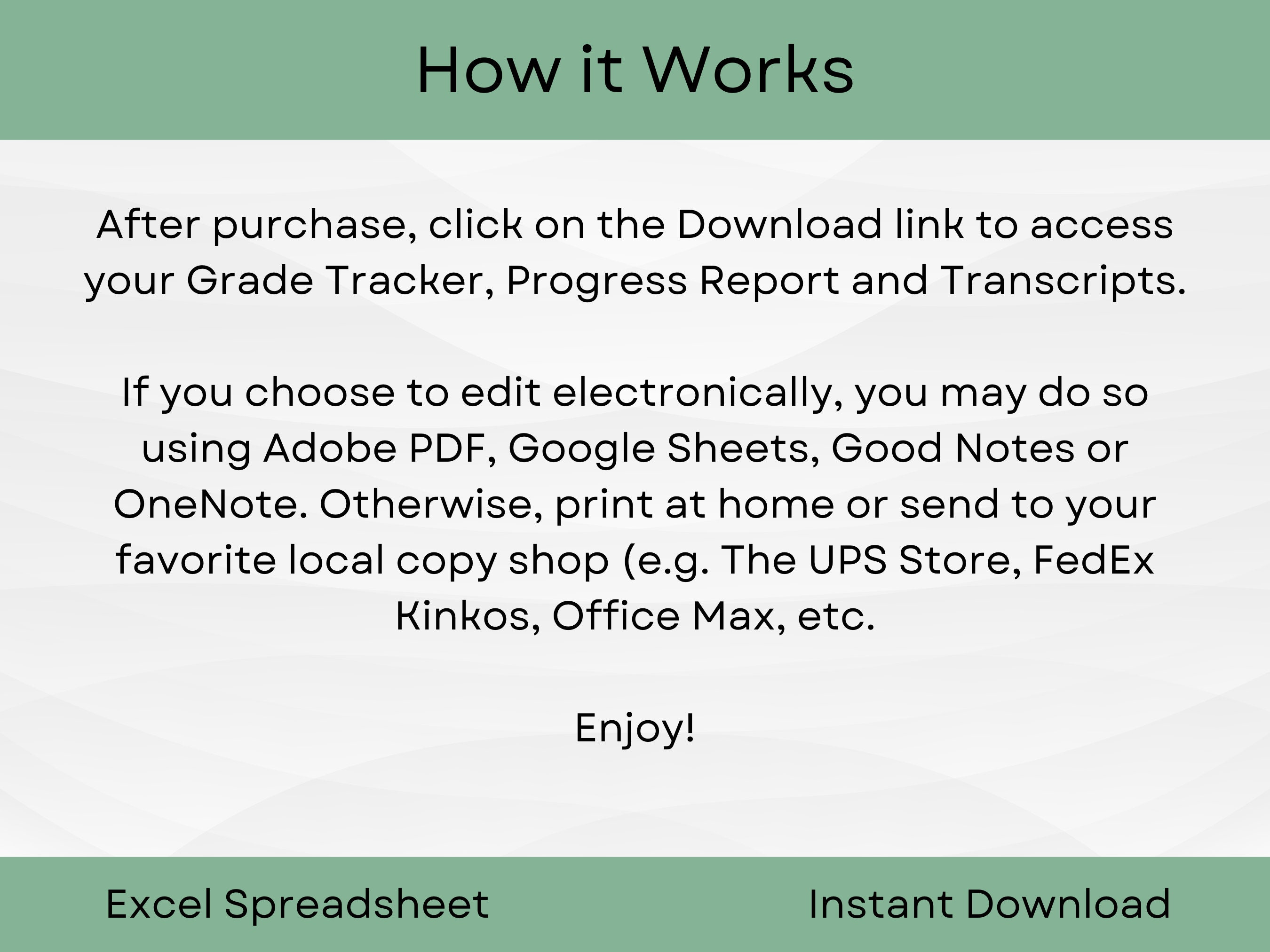Homeschool Grade Tracker Spreadsheet | Assignment Tracker for Home ...