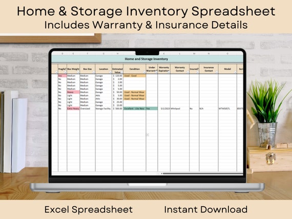 Sample Insurance Worksheet Insurance Home Inventory Worksheet Ms Excel Templates