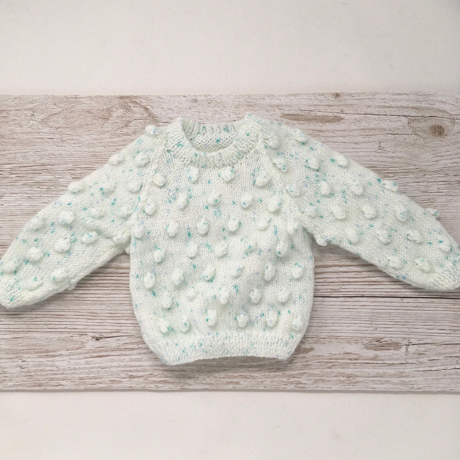 Baby Linear Popcorn Sweater