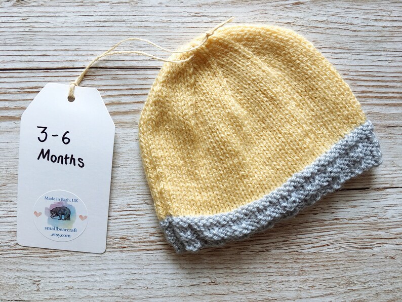 hand knitted baby hats uk