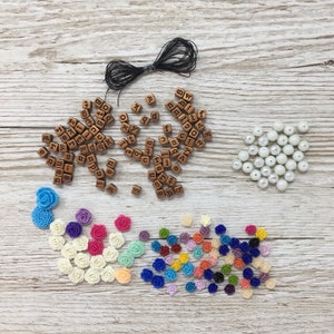 Beads for Jewelry Making Kit for Girls 8-12 (4192 Pcs Complete A~Z Letter  20