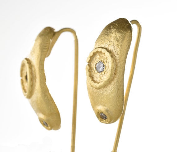 Earrings for Women,gold Plated Earrings,handmade Earrings,diamond  Earrings,french Earrings,fish Hook Earrings,mom Gifts,14k Earrings 