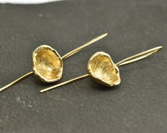 Dangling Earrings for Women,Womens Dangling Earrings,Simple Dangle Earrings,Gold Filled Earrings,Unique Earrings,Gold Dangle Earrings