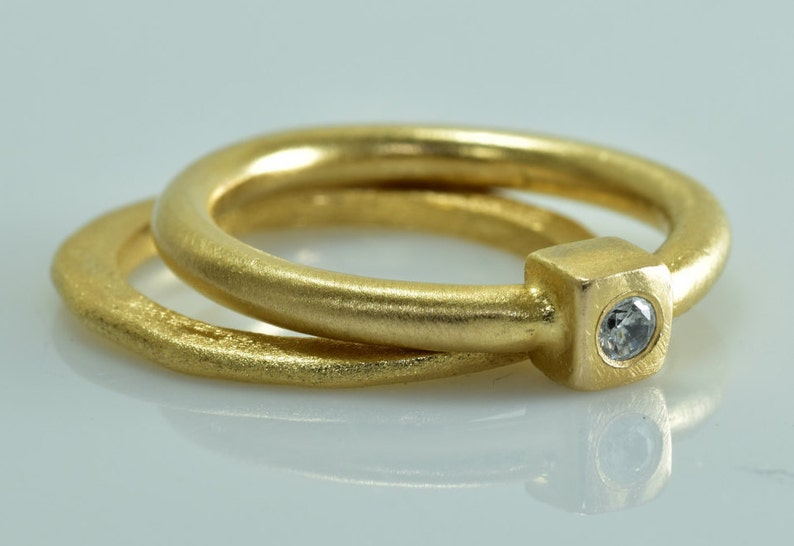 Anniversary Gifts for Hergold Ring Sets for Womengemstone Etsy Canada