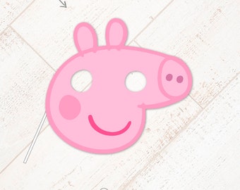 Peppa Pig Photo Booth Props