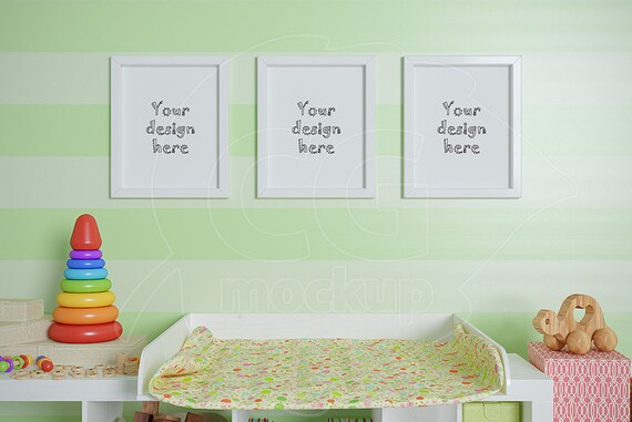 Styled Stock Photography 8x10 Frame Mockup Nursery Crib Mockup Styled Stock Photography 8x10 Frame Mockup Nursery Crib Mockup