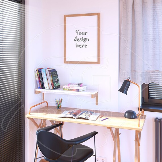 Wooden Frame Mockup 9x12 Product Mockup Styled Desktop Frame Wooden Frame Mockup 9x12 Product Mockup Styled Desktop Frame