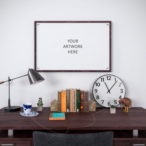 11x17 Wood Frame Mockup Digital Product Mockup Etsy