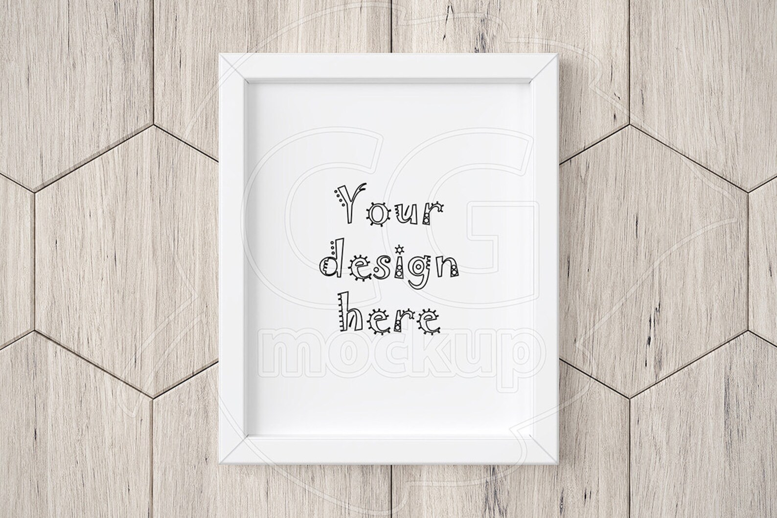 Download 8x10 White frame mockup Mock ups Wall art mock up | Etsy