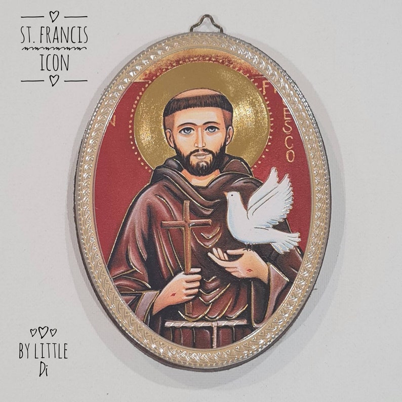 St. Francis of Assisi Religious Icon - Etsy
