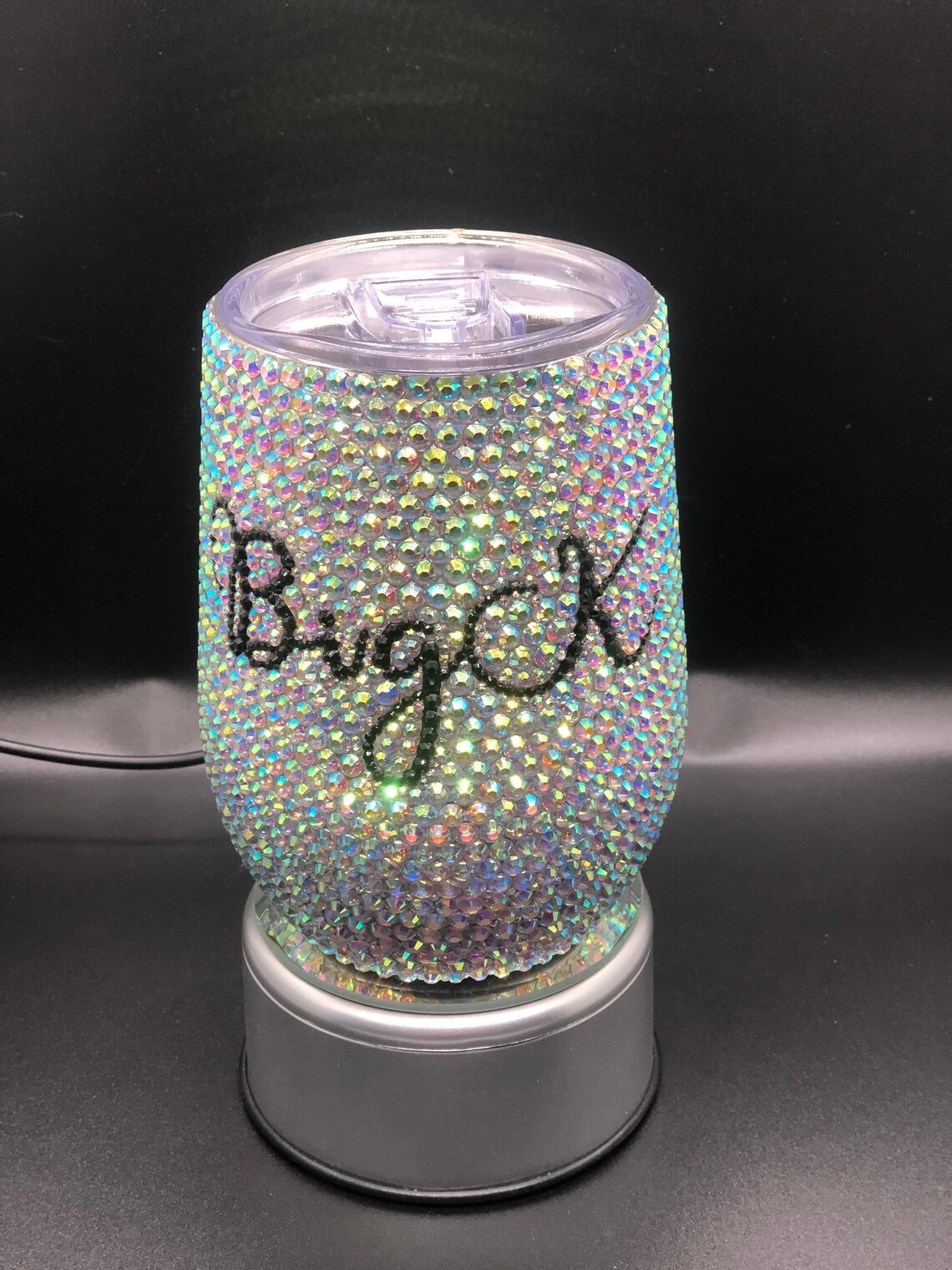Custom Bling Crystal Rhinestone Bedazzled 15 Oz - Etsy