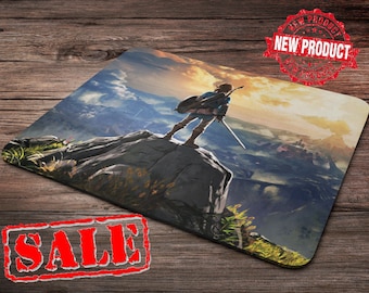 Legend of Zelda Breath Of The Wild Mouse Pad Table Mat Office Decor Gaming Room Art Playmat Zelda Mousepad