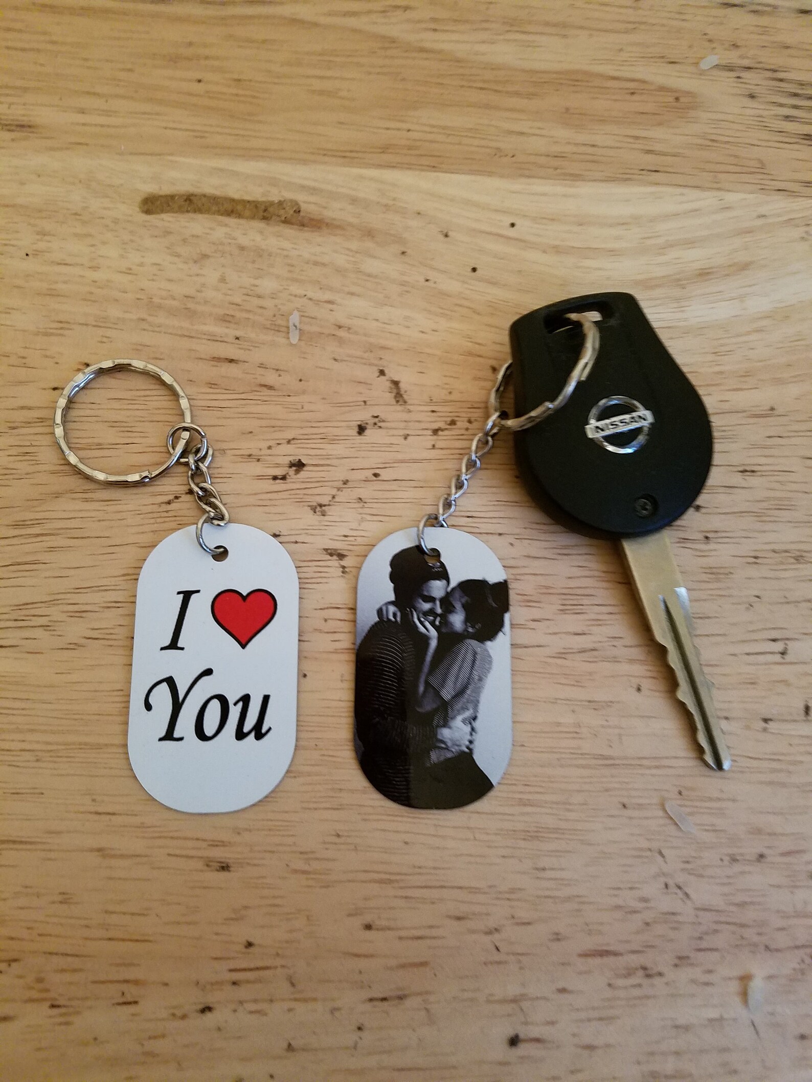 Keychain Picture Keychain Custom Keychain Photo Etsy