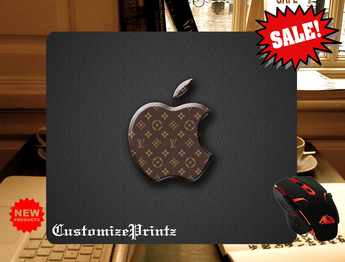 Louis Vuitton Apple Mouse Pad Mousepad. Customize it by | Etsy