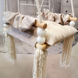 Kids Swing  3-7 age + Hooks FREE  Baby Swing, Outdoor swing, Indoor Swing,Toddler Swing, Hammock, Kids Swing,baby shower gift,