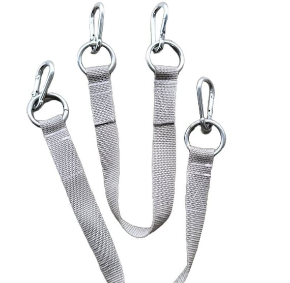 2 X Extension of Swing Rope With Metal Snap Hood, Mouinting Mount