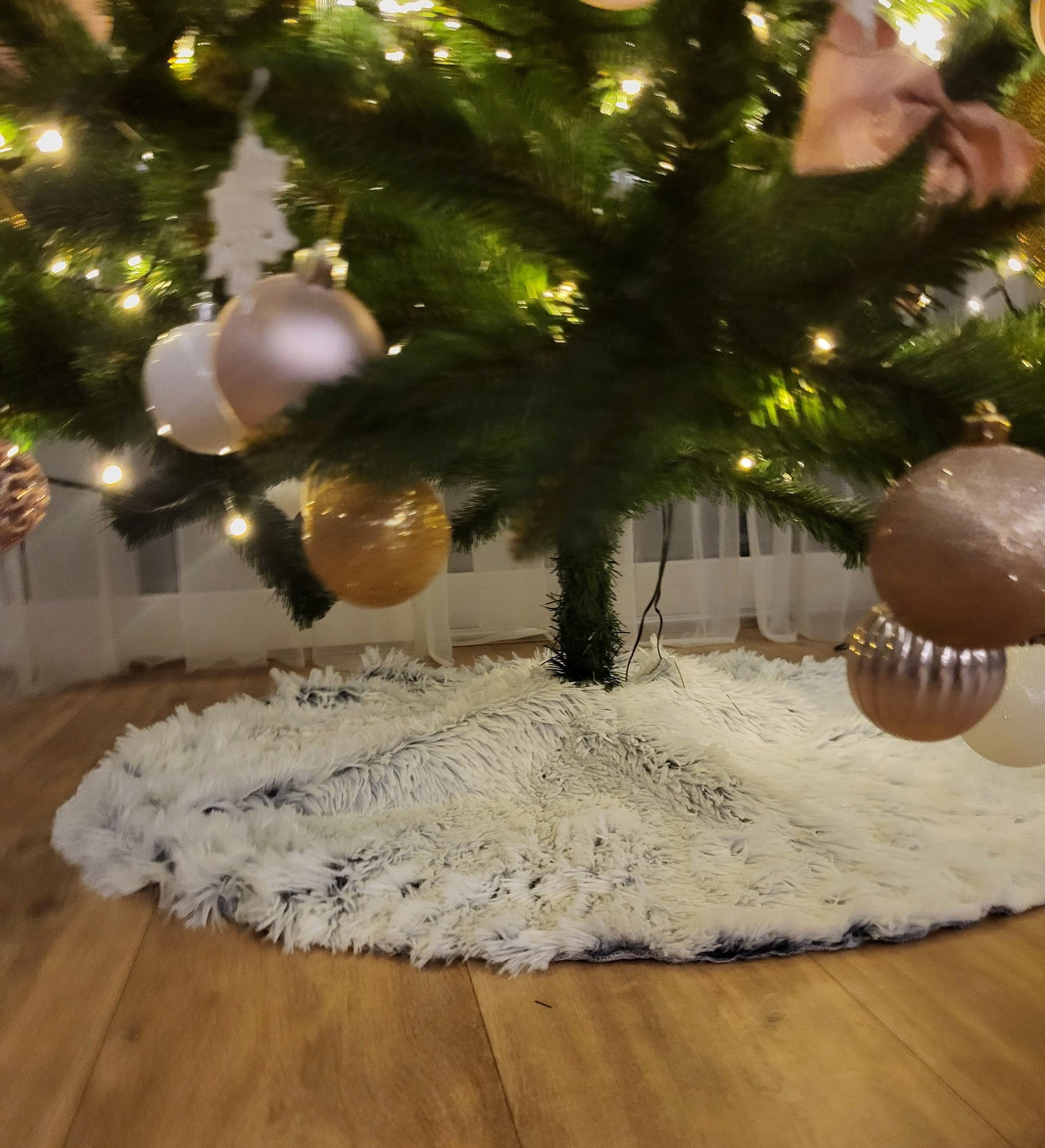 Weihnachtsbaumteppich
