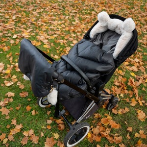Kinderwagen-Schlafsack, wasserdichter Fußsack, Neugeborene, Kleinkinder, Winterwarmes Kinderwagenzubehör, Trolley-Zubehör,