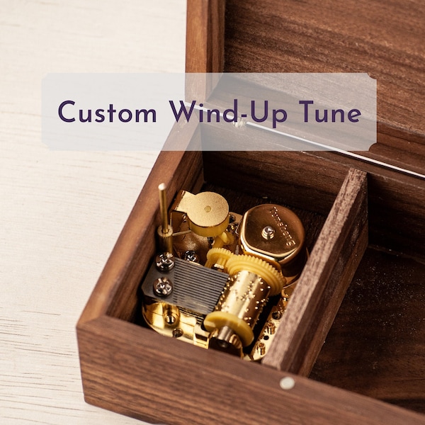 Custom Music Box With Custom Song Etsy UK
