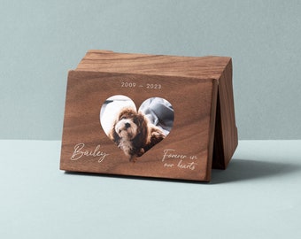 Personalized Pet Memorial Music Box | Custom Melody & Design for Remembering Beloved Pets | Pet Loss Sympathy Gift