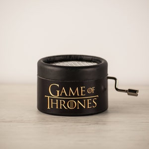 Game of Thrones Black Music Box | Perfect gift for Game of Thrones fans | Main theme tune
