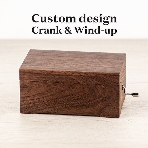 Custom Music Box With Custom Song Etsy UK
