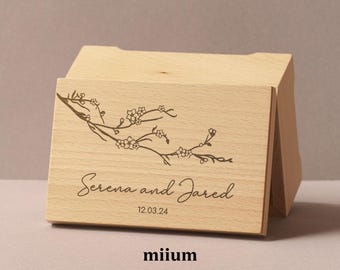 Miium® Blossom Music Box | Custom Song | Custom design | Personalized music box |  | Unique Gift