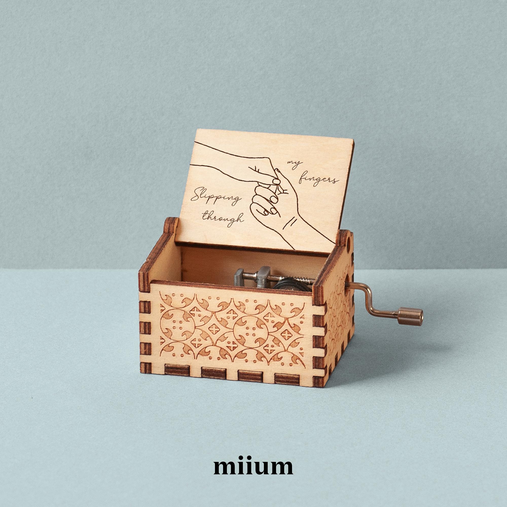 Slipping Through My Fingers Music Box | ABBA Music Box | Mamma Mia Fan | Handcrafted wooden box