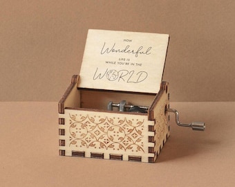 Your Song Music Box | Miium Brand | Custom Song | Custom design | Personalized music box | Anniversaries, Music | Unique Gift