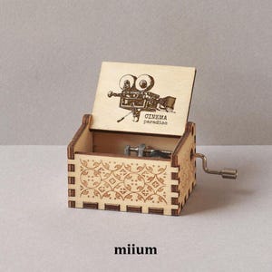 Cinema Paradiso Music Box | Miium Brand | Custom Song | Custom design | Personalized music box | Movies, series and video games | Uniqu...