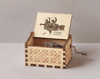 Cinema Paradiso Music Box | Miium Brand | Custom Song | Custom design | Personalized music box | Movies, series and video games | Uniqu...