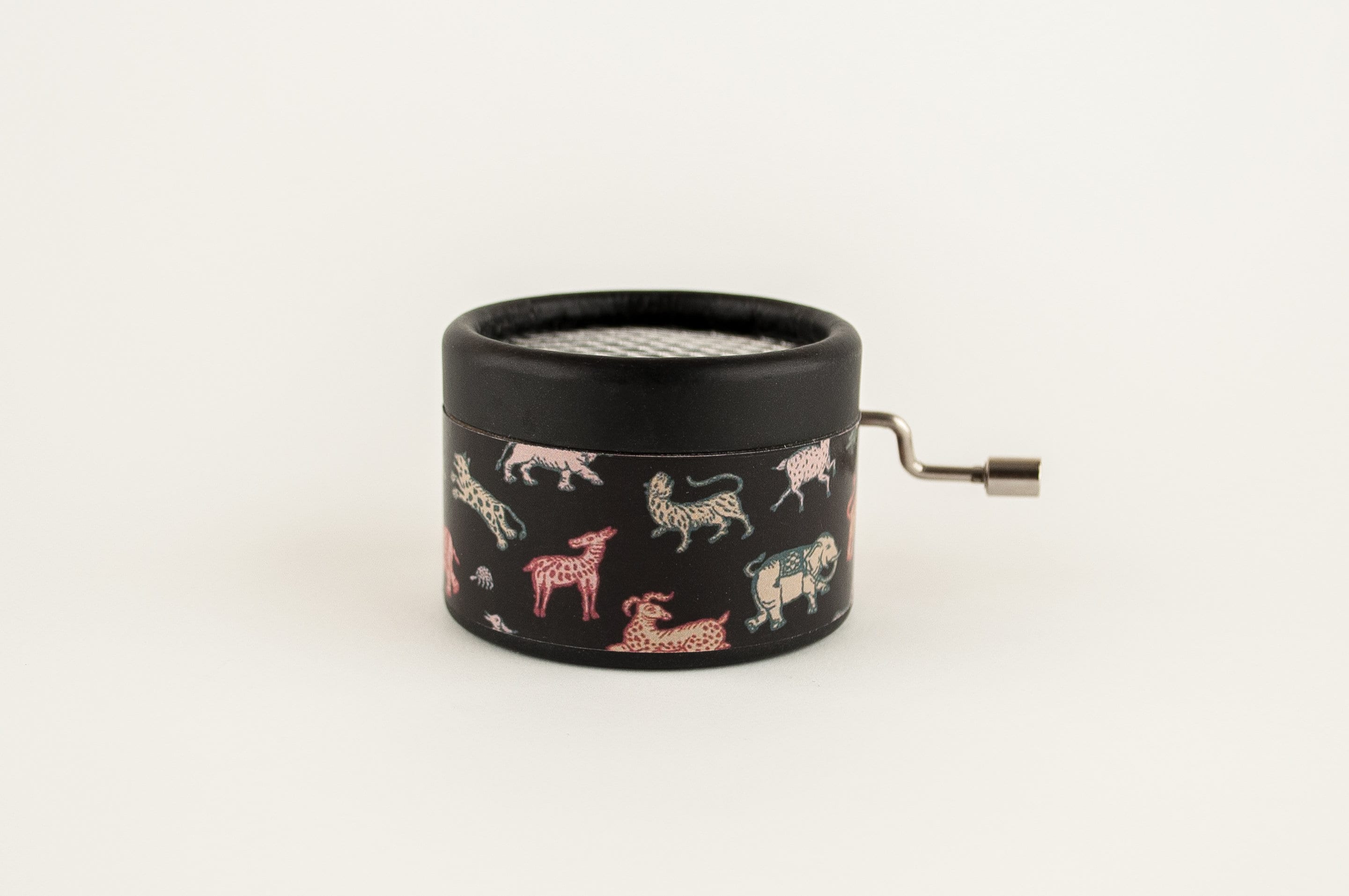 Vintage Music Box With Animal Art. Wild Animals Printed Box Etsy