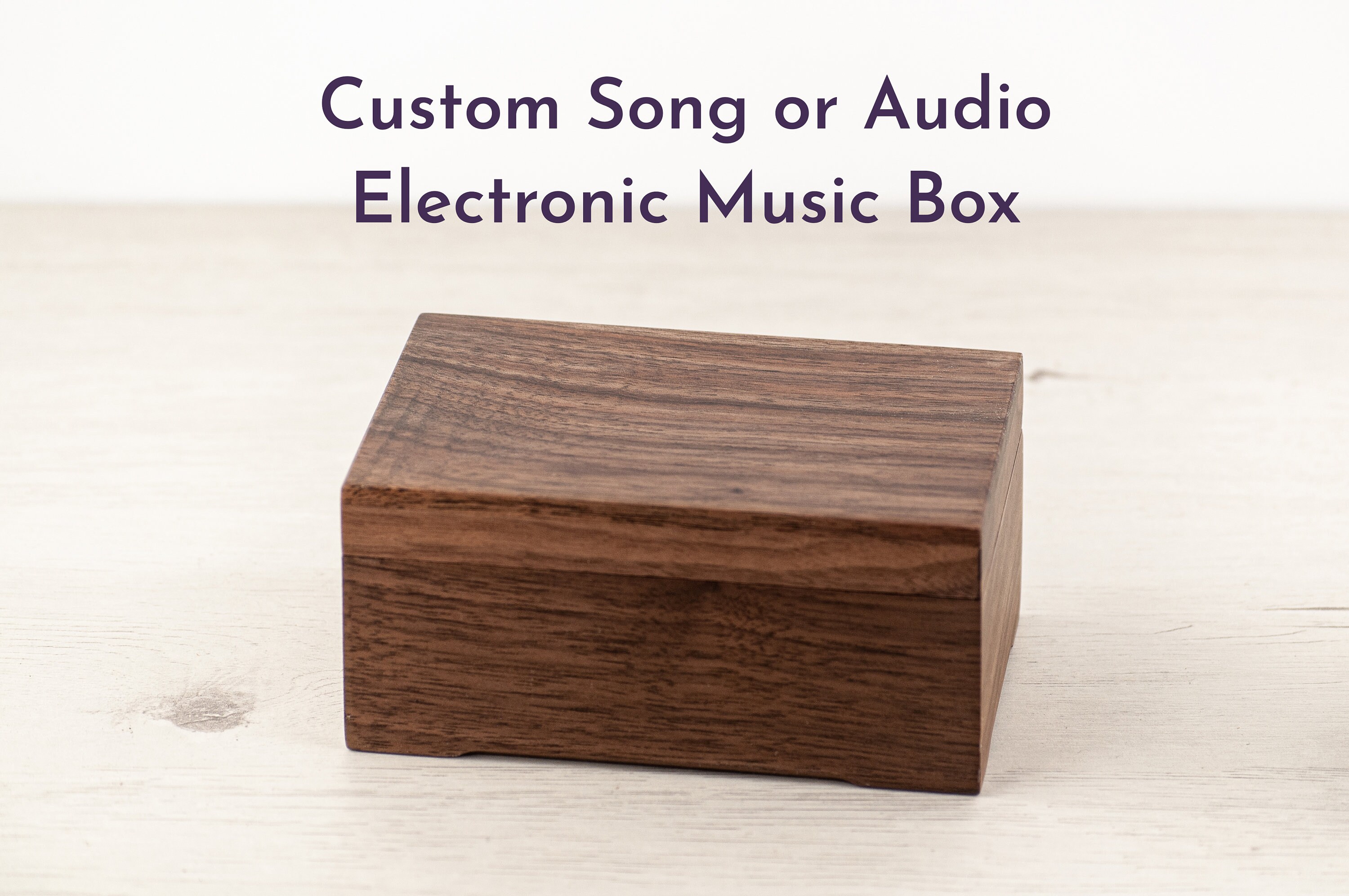 Custom Melody Electronic Music Box Any Length of the Audio Etsy Canada