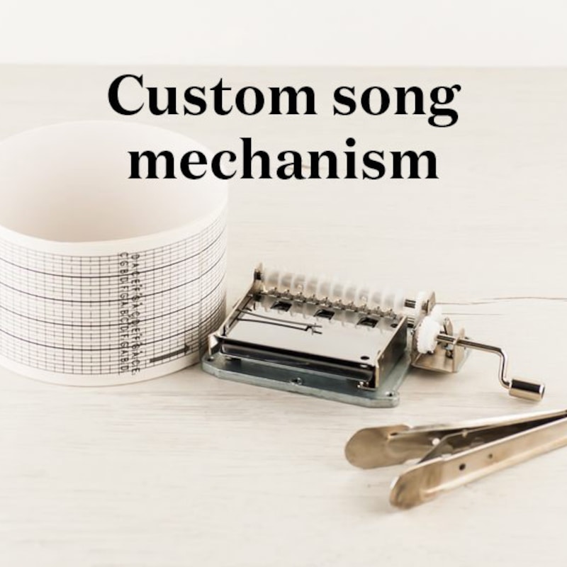 Paper strip music box - Etsy.de